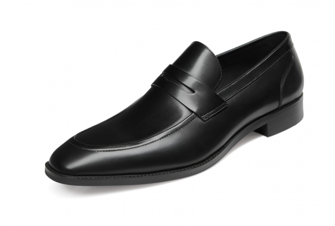 Mocassins en cuir véritable pour hommes